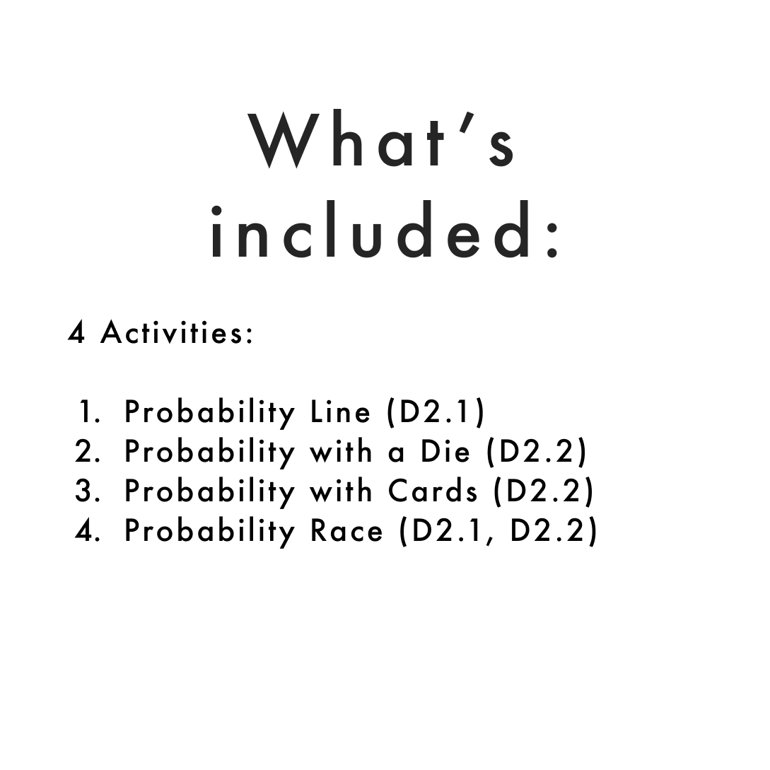 Grade 5 Ontario Math Centres | Probability | Google Slides – My Call to ...
