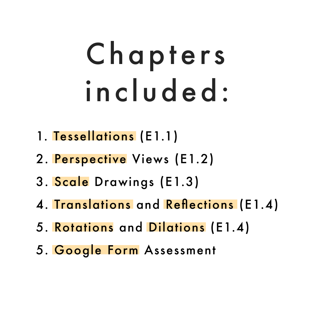 Grade 8 Ontario Math Geometry Curriculum Digital Google Slides + F