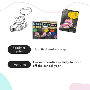 Back to School Craft Bulletin Board | I Woke Up With a New Mindset