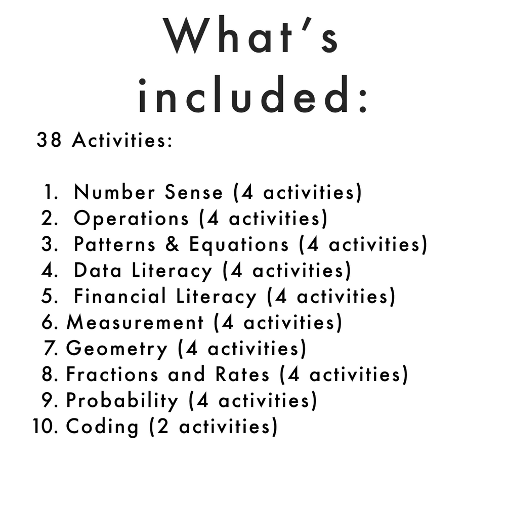 Grade 8 Ontario Math Curriculum | FULL-YEAR Math Centres | Activities & Games
