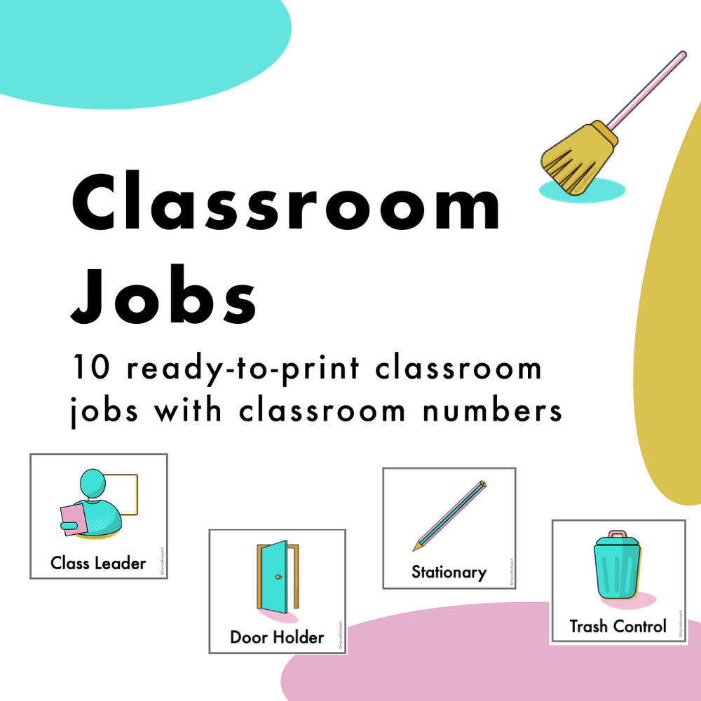 Class Roled Classroom Jobs for Class Roles - Effective Classroom Management and Or ...
