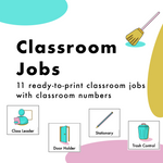 Classroom Jobs for Class Roles - Effective Classroom Management and Organization