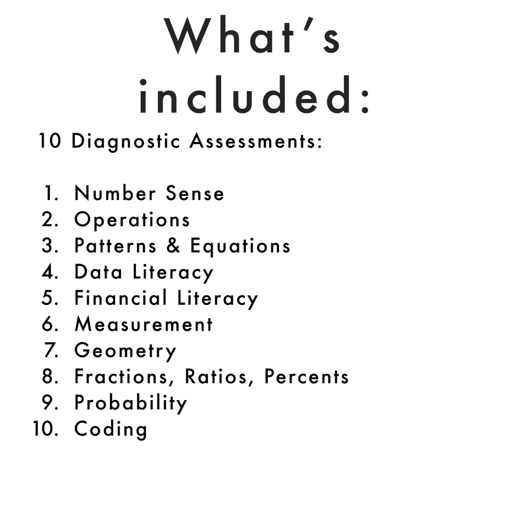 Grade 5 Ontario Math Diagnostics | Back to School | Google Slides