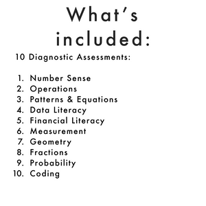 Grade 3 Ontario Math Diagnostics | Back to School | Google Slides