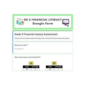 
            
                Load image into Gallery viewer, Grade 3 Ontario Math - Financial Literacy - Digital Google Slides + Form
            
        