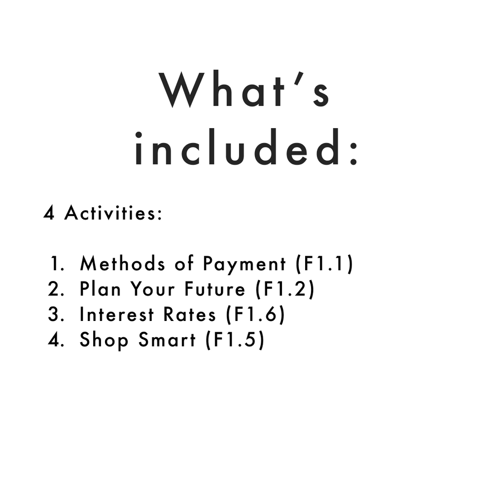 Grade 8 Ontario Math Centres | Financial Literacy | Google Slides