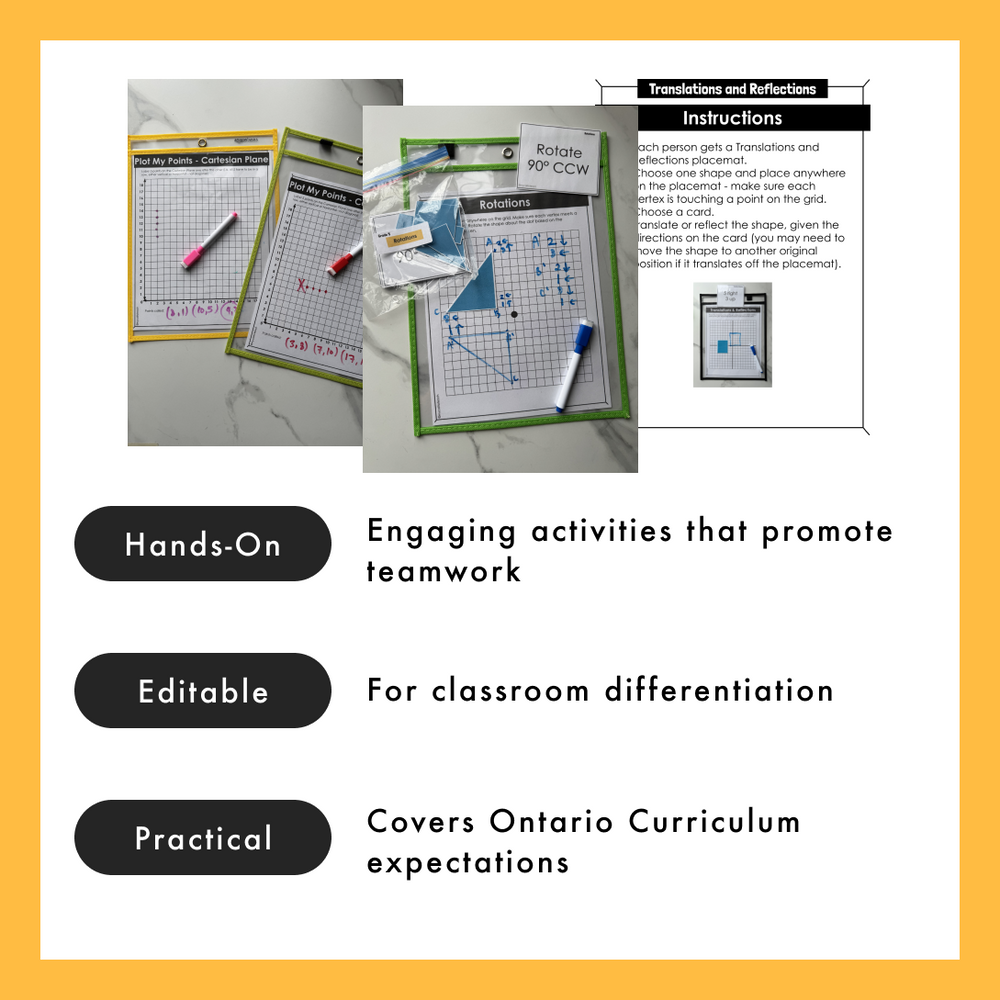 Grade 5 Ontario Math Centres | Geometry | Google Slides