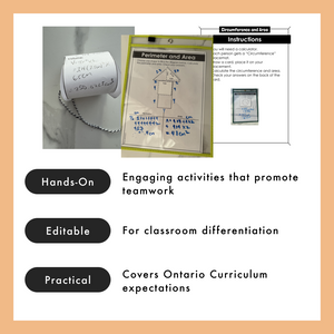 Grade 7 Math Centres - Measurement Curriculum