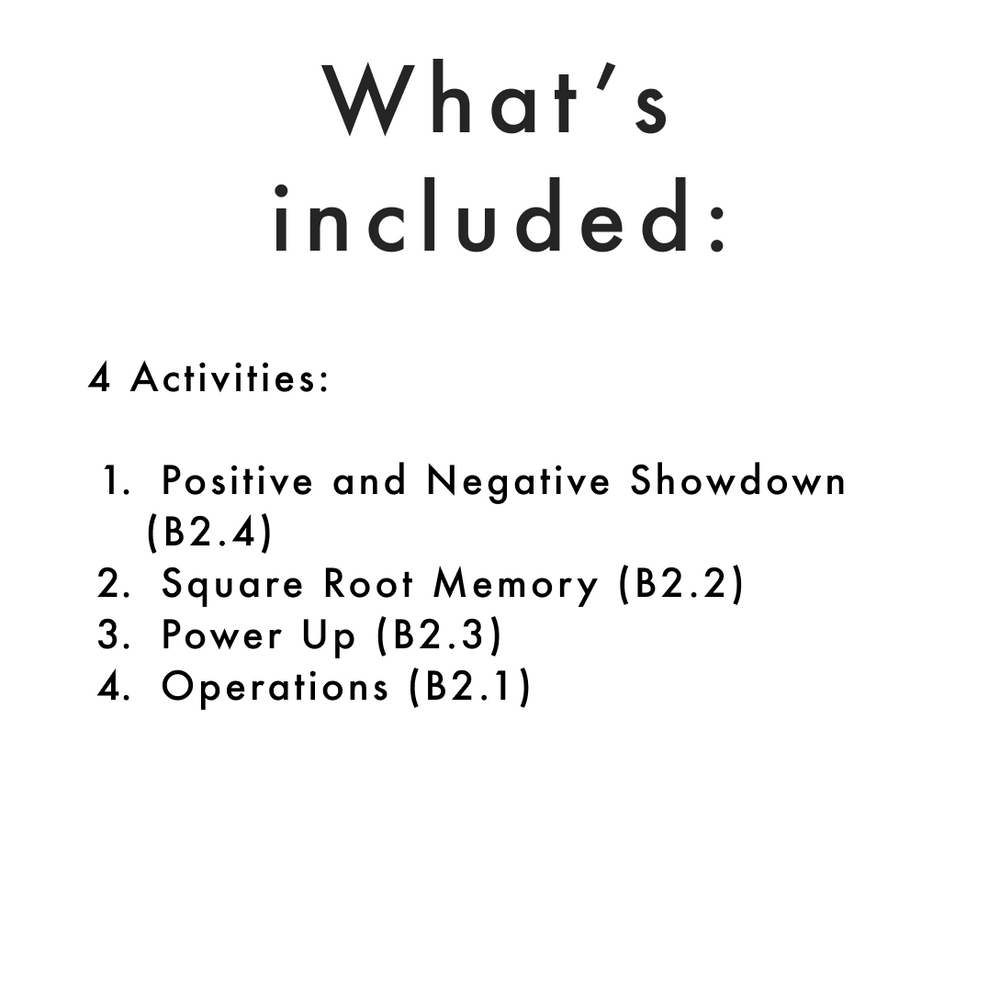 Grade 8 Ontario Math Centres | Operations | Google Slides