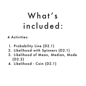 Grade 4 Math Centres - Probability Curriculum