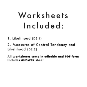 Grade 3 Ontario Math - Probability Worksheets PDF + Editable Google Slides