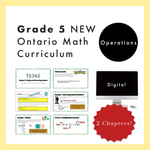 Grade 5 NEW Ontario Math - Operations Digital Slides