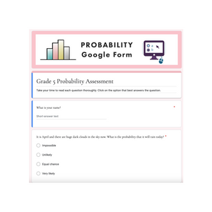 Grade 5 Ontario Math Curriculum - Probability Digital Slides