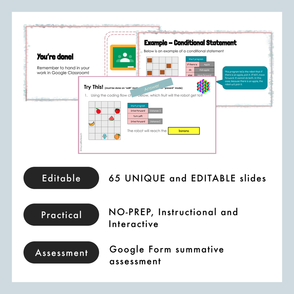 FREE Grade 5 NEW Ontario Math Curriculum - Coding Digital Slides – My ...