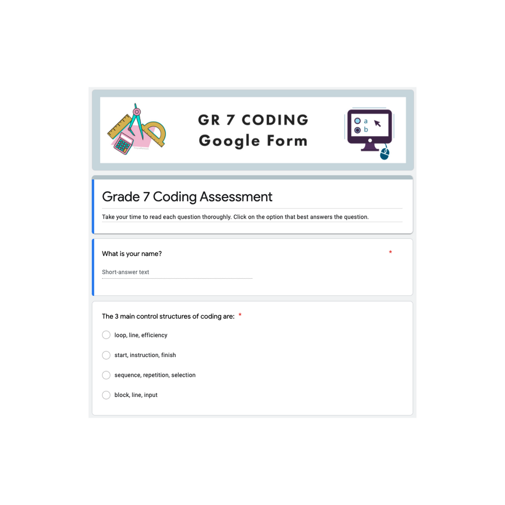 FREE Grade 7 Ontario Math Curriculum | Coding | Digital Google Slides ...
