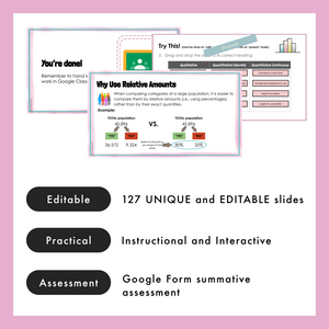 
            
                Load image into Gallery viewer, Grade 7 NEW Ontario Math - Data Literacy Digital Slides
            
        