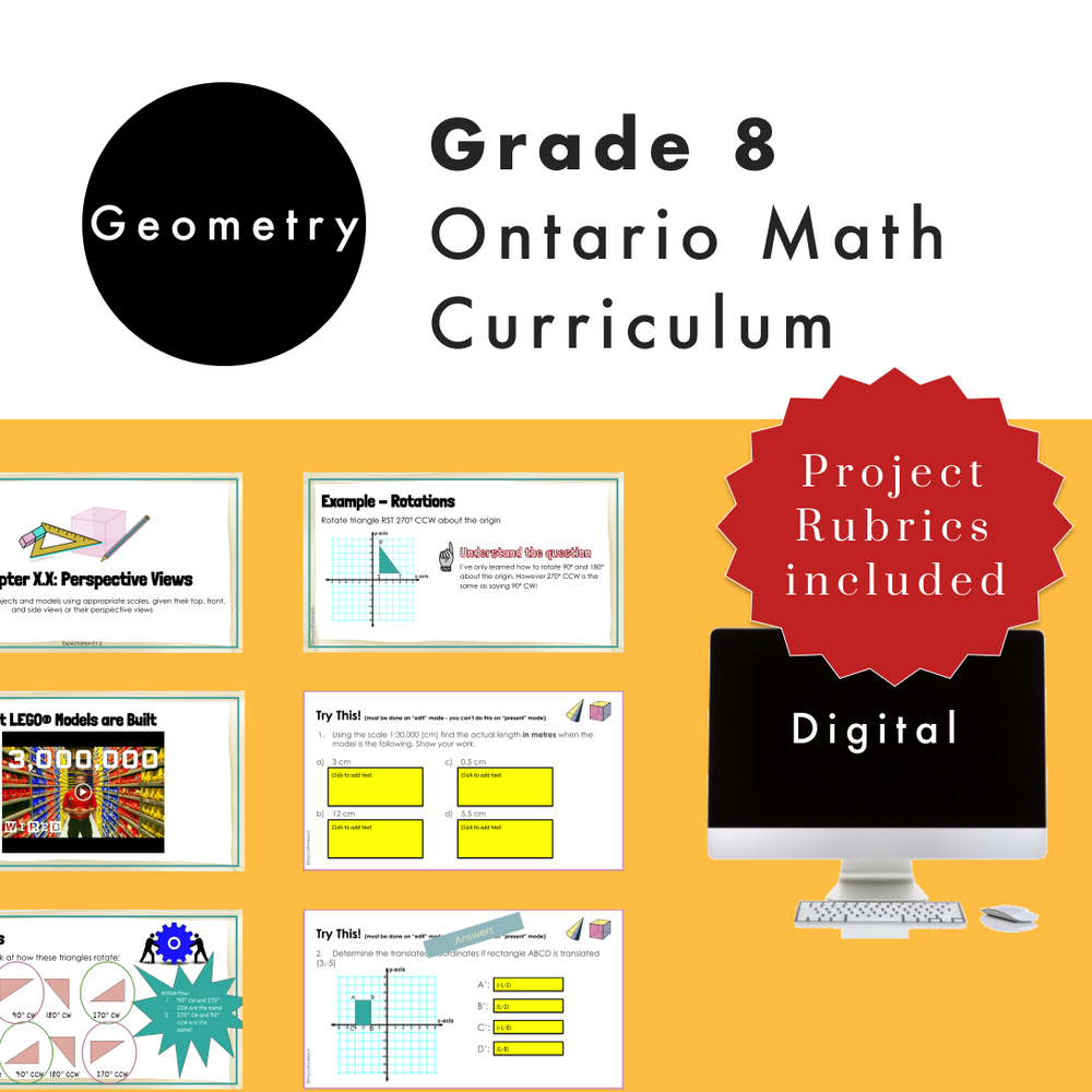 Math Curriculum Geometry Grade 8 Ontario Math Curriculum | Geometry | Digital Google Slides and ...