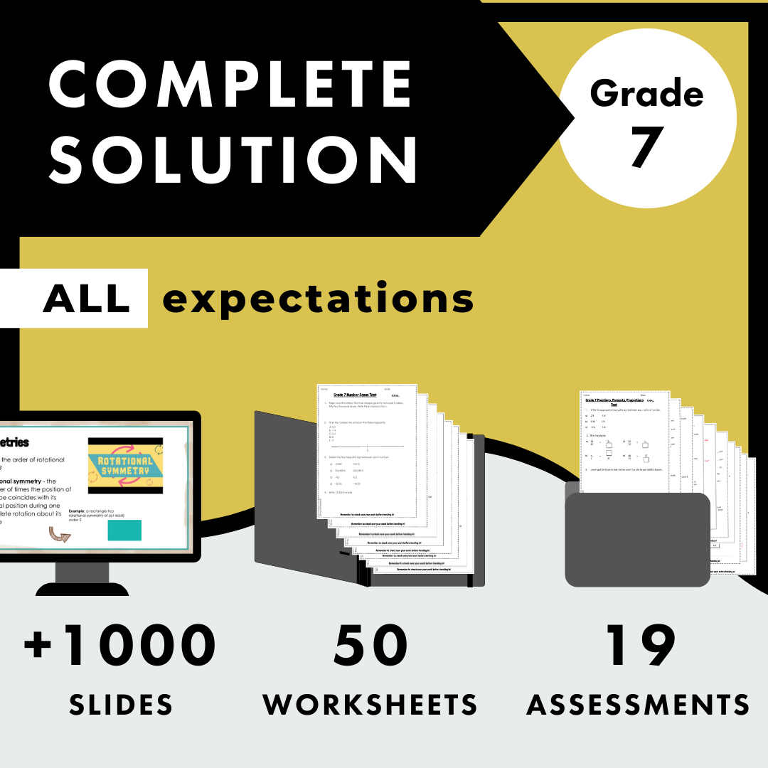 Grade 7 Ontario Math COMPLETE SOLUTION - All expectations – My Call to ...