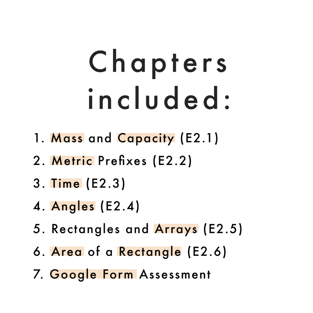 Grade 4 Ontario Math - Measurement Curriculum - Digital Google Slides + Form