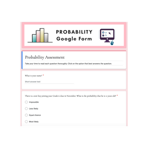 
            
                Load image into Gallery viewer, Grade 6 NEW Ontario Math Curriculum - Probability Digital Slides
            
        